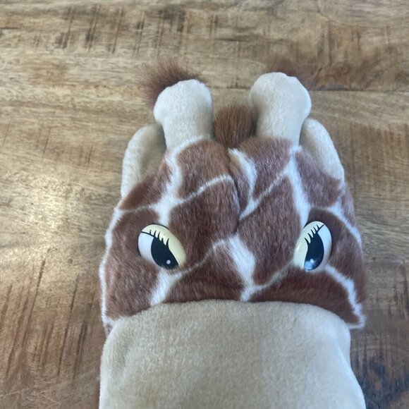 Aurora World Plush Giraffe Hand Puppet Jolie Club Head Cover 9" - Picture 3 of 9